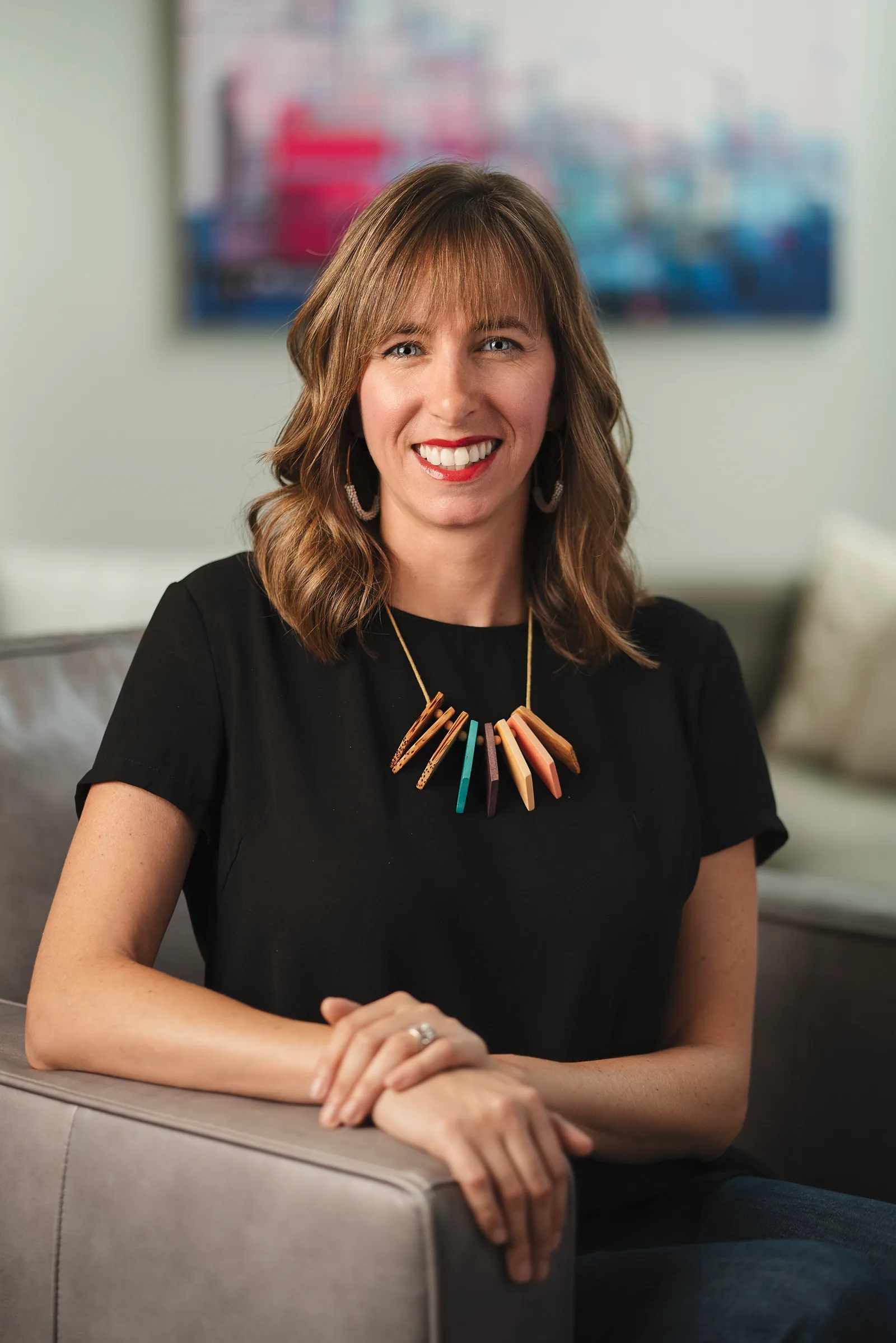 Realtor portrait created for a personal brand story
