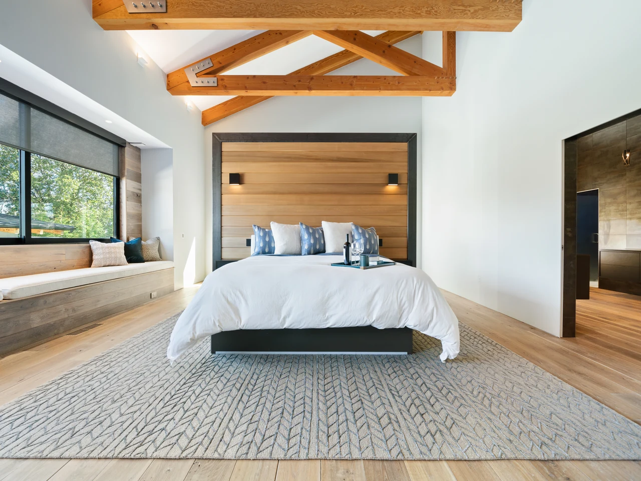 Beechridge bedroom photographed in natural light