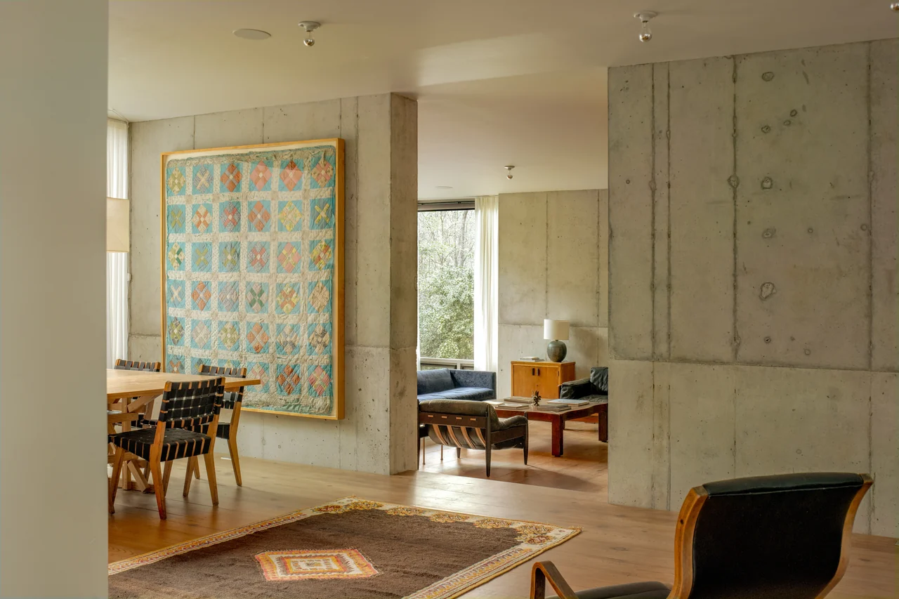 Professionally photographed living room showing layout and natural light