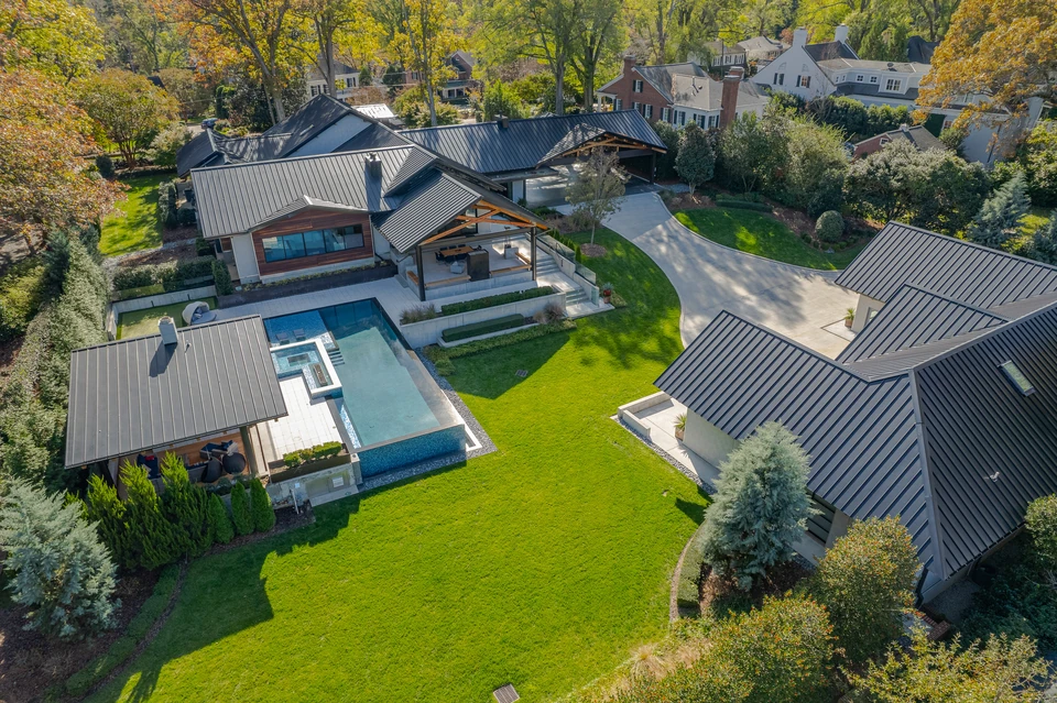 Aerial context for the Beechridge property video